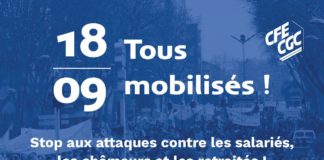 Mobilisation de ce jour : ce n’est pas aux salariés de payer l’ardoise!
