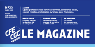 Le magazine CFE-CGC numéro 30 est paru