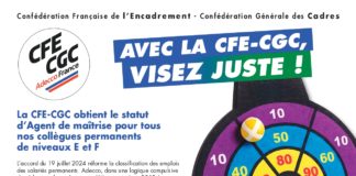 Nouveaux Agents de maîtrise Adecco : Bienvenue à la CFE-CGC !
