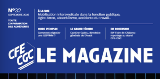 Le Magazine CFE-CGC de septembre est paru